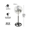 Ventilador de pie 3 aspas altura e inclinación ajustable Atmosphere Catálogo