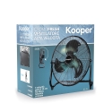 Ventilador de mesa con 3 aspas de alta velocidad 65W CromoFresh Rebajas