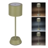 Lámpara de mesa táctil recargable con luz ajustable Aladina 