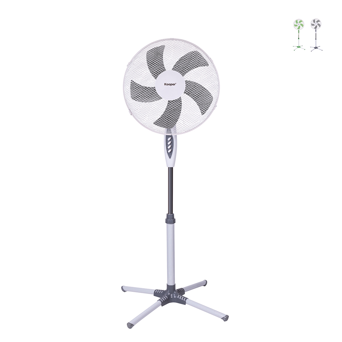 Ventilador de pie 3 velocidades 5 aspas altura ajustable ArticFresh Promoción Ventilador de pie 3 velocidades 5 aspas altura ajustable ArticFresh Promoción