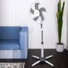 Ventilador de pie 3 velocidades 5 aspas altura ajustable ArticFresh Venta