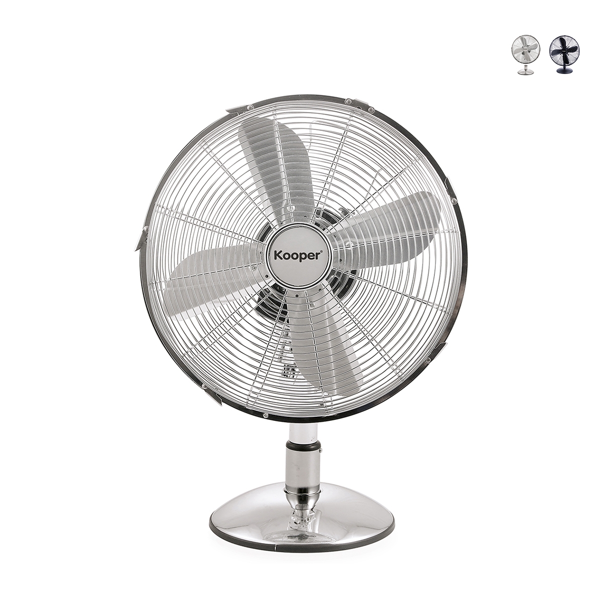 Ventilador de mesa de acero 3 aspas Ø30 velocidad ajustable Kurnel Promoción Ventilador de mesa de acero 3 aspas Ø30 velocidad ajustable Kurnel Promoción