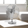Ventilador de mesa de acero 3 aspas Ø30 velocidad ajustable Kurnel Venta