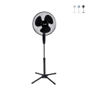 Ventilador de pie, base en cruz 3 velocidades 45 W 133cm ArticFresh Promoción