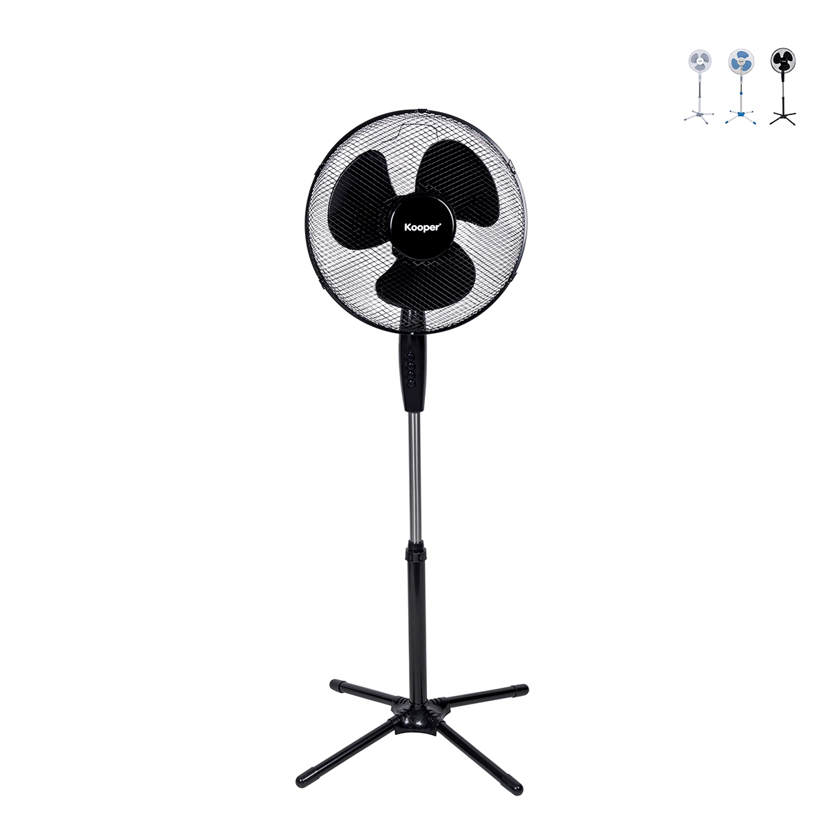 Ventilador de pie, base en cruz 3 velocidades 45 W 133cm ArticFresh Promoción Ventilador de pie, base en cruz 3 velocidades 45 W 133cm ArticFresh Promoción