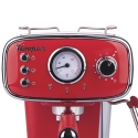 Cafetera espresso para café molido con lanza de vapor 15 bar 1100W Roki Modelo