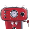 Cafetera espresso para café molido con lanza de vapor 15 bar 1100W Roki Modelo