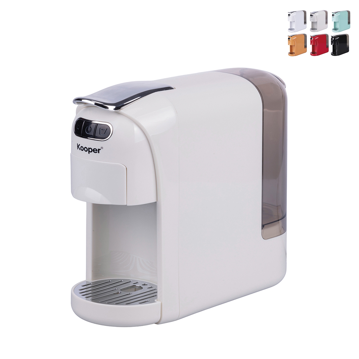 Cafetera espresso 3 en 1 cápsulas monodosis molido Nuka Promoción Cafetera espresso 3 en 1 cápsulas monodosis molido Nuka Promoción