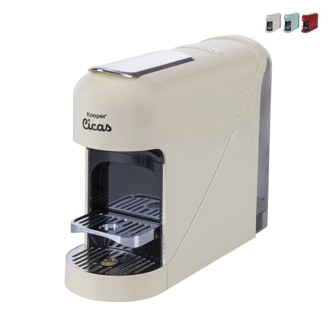 Cafetera espresso para cápsulas 20 bares 1400W Cicas Promoción