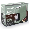 Cafetera espresso para cápsulas 20 bares 1400W Cicas 