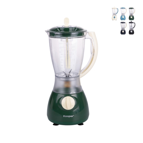Batidora eléctrica 1,8L con 4 velocidades y cuchillas de acero inoxidable Miyu Promoción