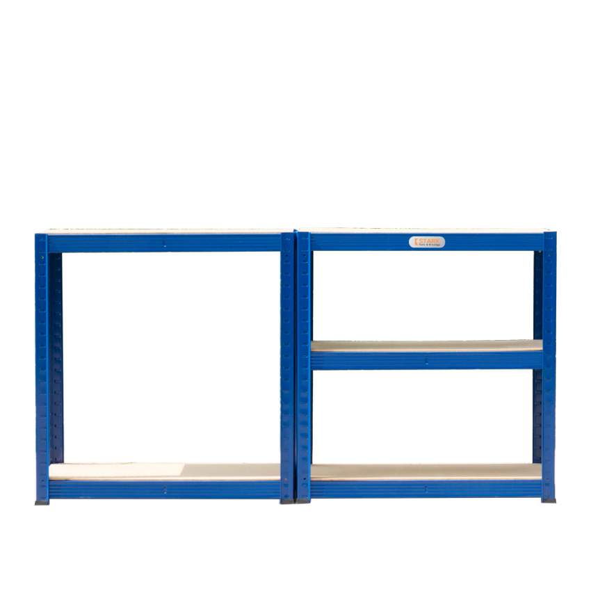 Estante metálico con estantes 160x80x40 cm 5 estantes 950 kg Element L Promoción