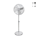 Ventilador de pie 4 aspas de aluminio 3 velocidades Norek Promoción