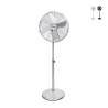 Ventilador de pie 4 aspas de aluminio 3 velocidades Norek Promoción