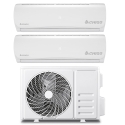 Aire acondicionado dual split 9000+12000 BTU con inverter y WiFi Aero Promoción