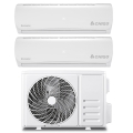 Aire acondicionado dual split 9000+12000 BTU con inverter y WiFi Aero Promoción