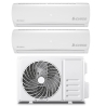 Aire acondicionado dual split 9000+12000 BTU con inverter y WiFi Aero Promoción