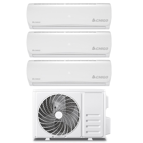 Aire Acondicionado Trial Split 2x9000 + 12000 BTU con WiFi y Inverter Aero Promoción
