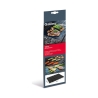 Juego de 2 tapetes para barbacoa 40x33cm antiadherentes protectores Fira Rebajas