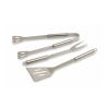 Set de 3 utensilios de acero inoxidable para barbacoa con maletín Nira Rebajas