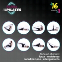 Barra multifuncional para pilates y yoga con bandas elásticas Tera Descueto