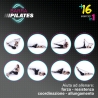 Barra multifuncional para pilates y yoga con bandas elásticas Tera Descueto