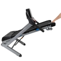 Cinta de correr eléctrica plegable inclinable 12 programas con ruedas K2 Stock