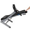 Cinta de correr eléctrica plegable inclinable 12 programas con ruedas K2 Stock