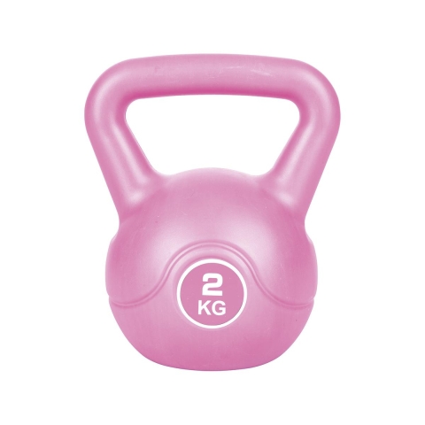 Kettlebell 2Kg con agarre antideslizante para ejercicios de fitness Tibor Promoción