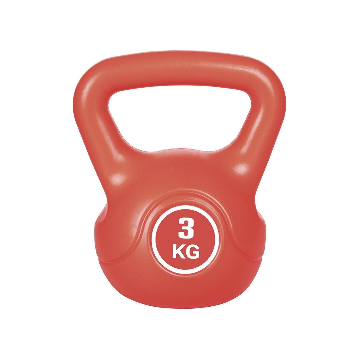 Kettlebell 3 Kg antideslizante entrenamiento de fuerza Makro Promoción Kettlebell 3 Kg antideslizante entrenamiento de fuerza Makro Promoción