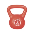 Kettlebell 3 Kg antideslizante entrenamiento de fuerza Makro Promoción
