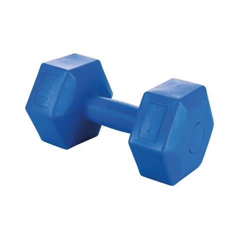 Mancuerna hexagonal antirrodante de 4 kg Pushara para gimnasio Promoción