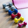 Mancuerna hexagonal de 5 kg antideslizante para gimnasio Dynaro Descueto