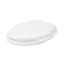 Asiento universal para inodoro en MDF blanco Axis Promoción