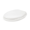 Asiento universal para inodoro en MDF blanco Axis Promoción