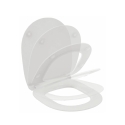 Asiento de inodoro universal con cierre suave en MDF brillante Ravya Oferta