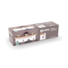 Estante de pared de madera de pino con 4 ganchos de hierro 60x16x16 Romia Rebajas