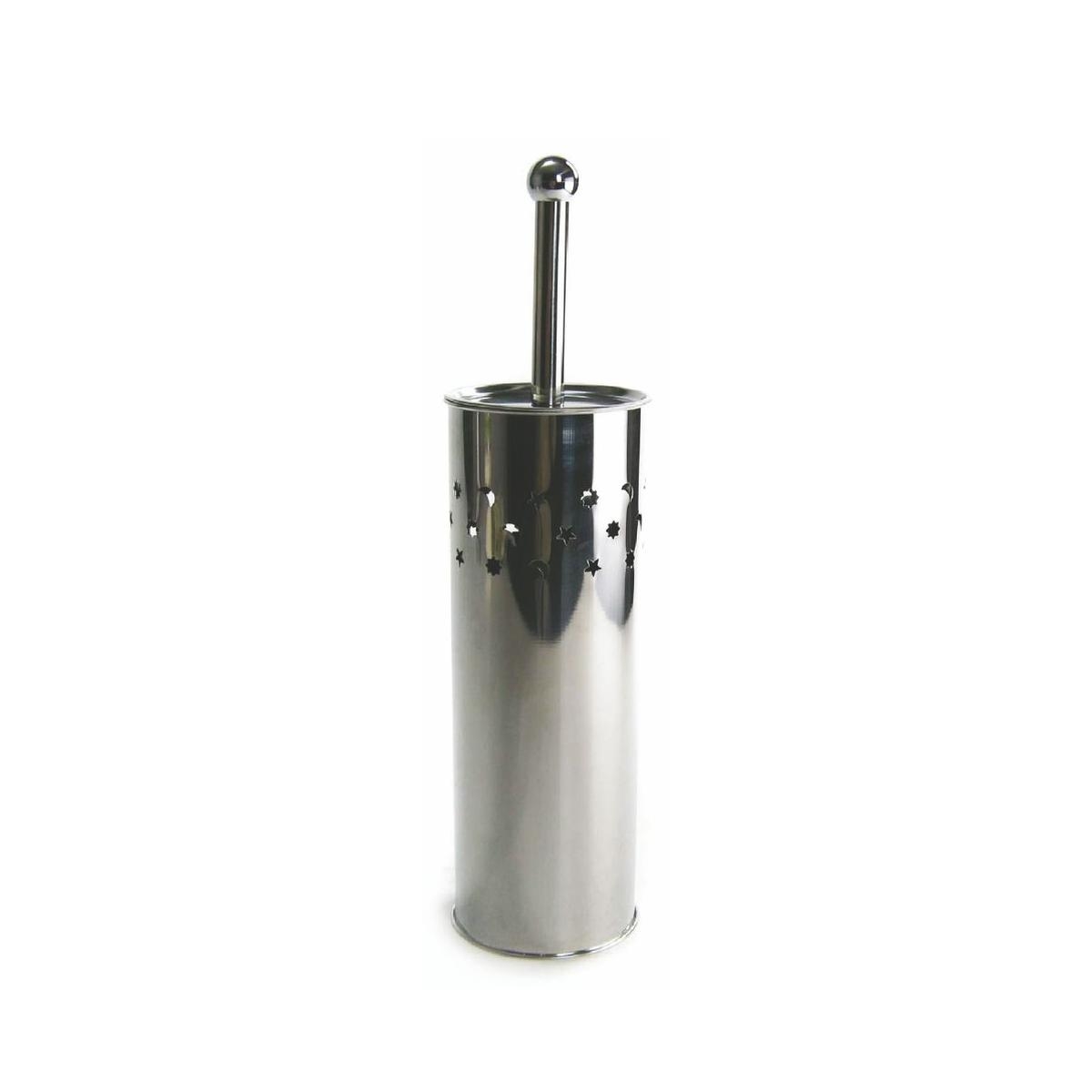 Portaescobillas para baño WC de acero inoxidable Yurek