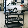 Carrito de herramientas de metal con 3 estantes y ruedas Kerey Plus Venta