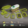 Cortador de cocina 8 en 1 con 12 accesorios Dicer Chef Venta