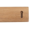 Barra magnética para cuchillos de madera de acacia 40x5x2,2 cm Barnik Oferta