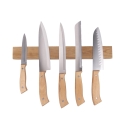 Barra magnética para cuchillos de madera de acacia 40x5x2,2 cm Barnik Venta