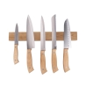 Barra magnética para cuchillos de madera de acacia 40x5x2,2 cm Barnik Venta
