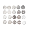 Jeringa para galletas de aluminio con 20 discos y 4 boquillas Moltek Stock