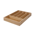 Organizador para cubiertos de madera con 5 compartimentos 35,5x25,5x5cm Kavira Promoción