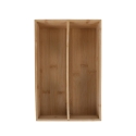 Organizador de cubiertos de bambú para cajón 28x18x7cm Samia Venta