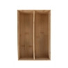 Organizador de cubiertos de bambú para cajón 28x18x7cm Samia Venta