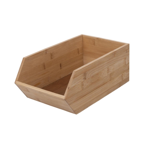 Organizador de cocina apilable de madera Kavela Promoción