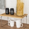 Organizador divisor de cocina plegable de madera 32x28x15,5cm Seluna Modelo