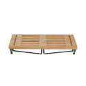 Estante divisorio plegable de cocina de madera 31x18,4x15,5cm Mareka Rebajas